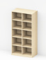 Preview: Kleiderschrank - 2 Türen - (80/100/120cm x 200cm x 58cm)